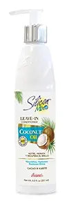 SILICON MIX COCONUT OIL NOURISHING LEAVE-IN CONDITIONER MOUSTURIZING | WITH COCOA AND SHEA BUTTER GREAT FOR DRY DAMAGED HAIR | 8.5 oz